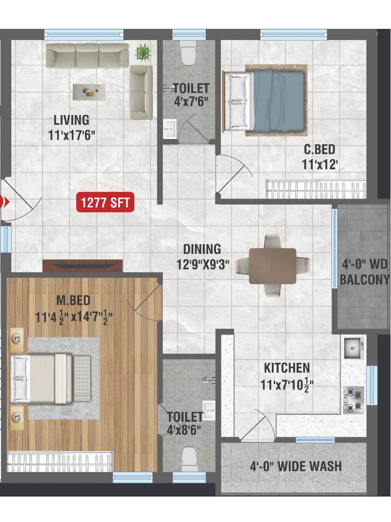 Rudhra's Hasthina layout